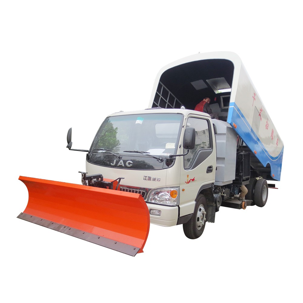 Camion balayeuse de piste de l'aéroport Jac 3 tonnes