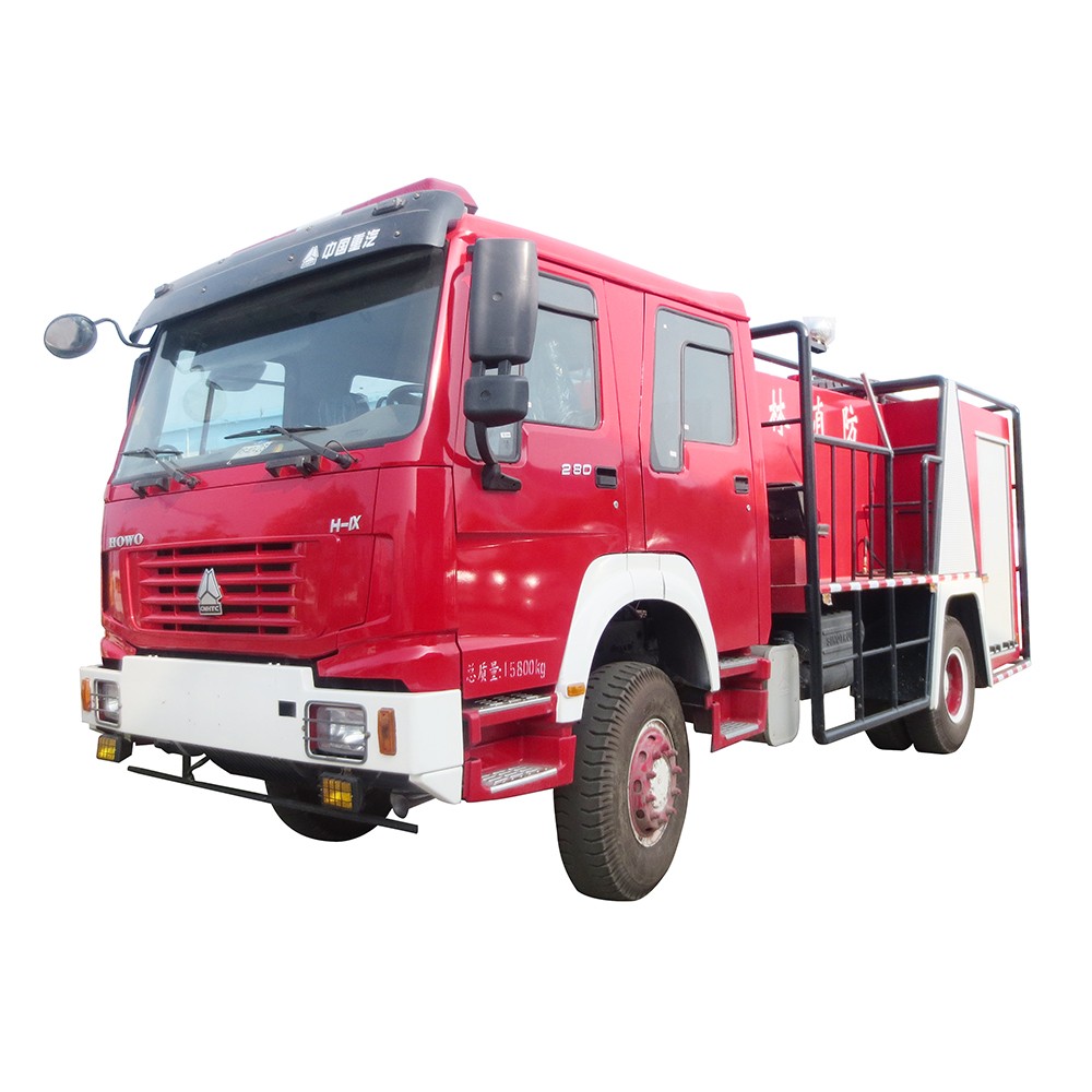 Camion de pompiers de forêt Howo 8 Cbm