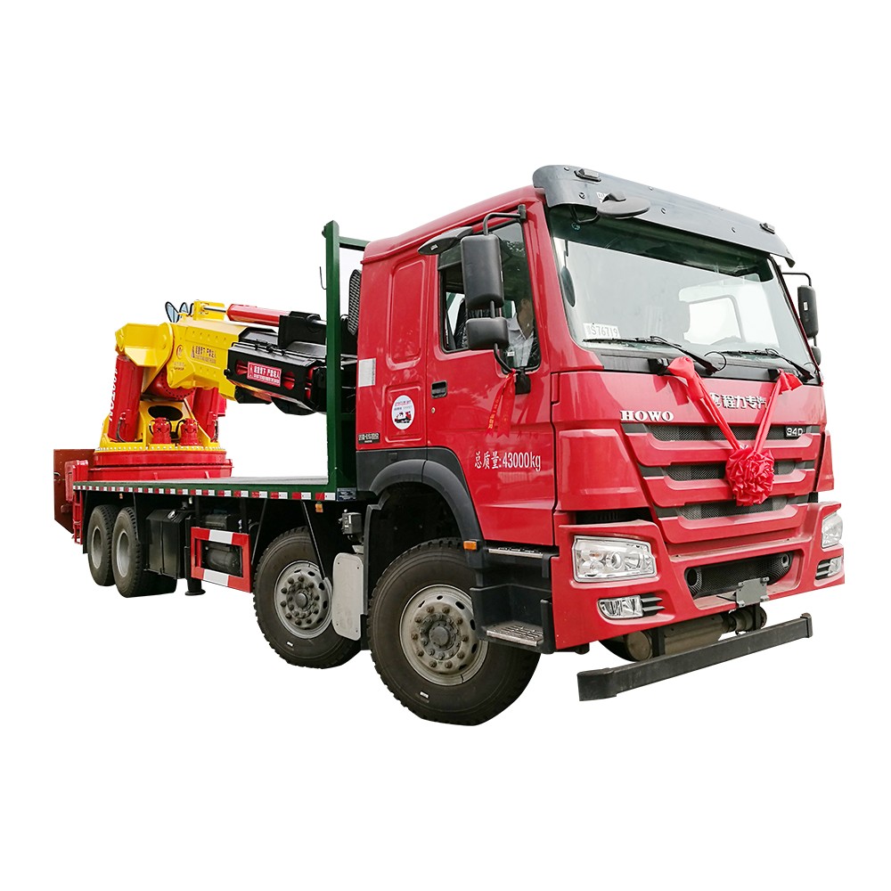 Grue de camion à 12 roues 25 tonnes